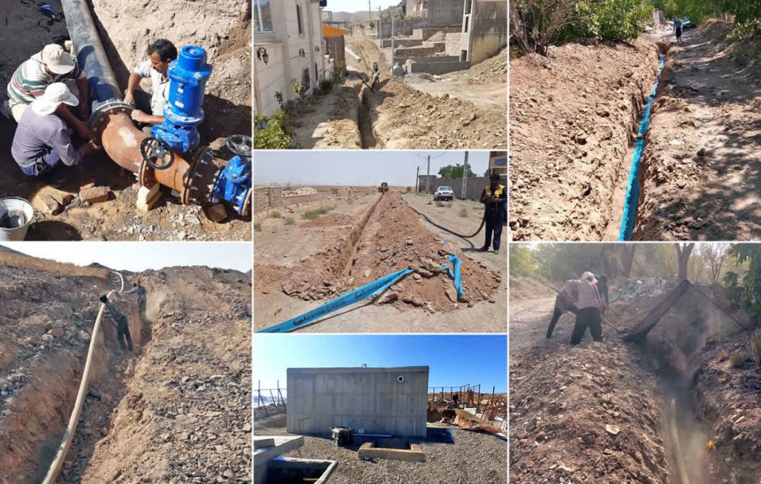 جریان آب در شبکه روستاهای قم پایدار میشود