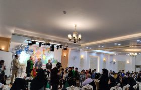 گزارش تصویری برگزاری  مراسم اکرام ایتام به همت بنیاد بین المللی خیریه آبشار عاطفه های شعبه قم