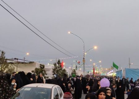 گزارش تصویری از حضور مردم و خدمت رسانی به زائرین مسجد مقدس جمکران