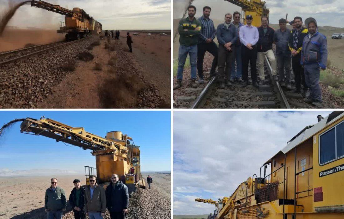 مدیر کل راه آهن قم خبرداد: اتمام عملیات بهسازی بلاک ساقه – باغیک