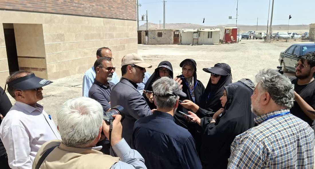 بازدید خبرنگاران از پروژه های مهم عمرانی قم